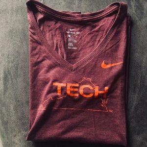 Nike Virginia Tech Tee! Like new